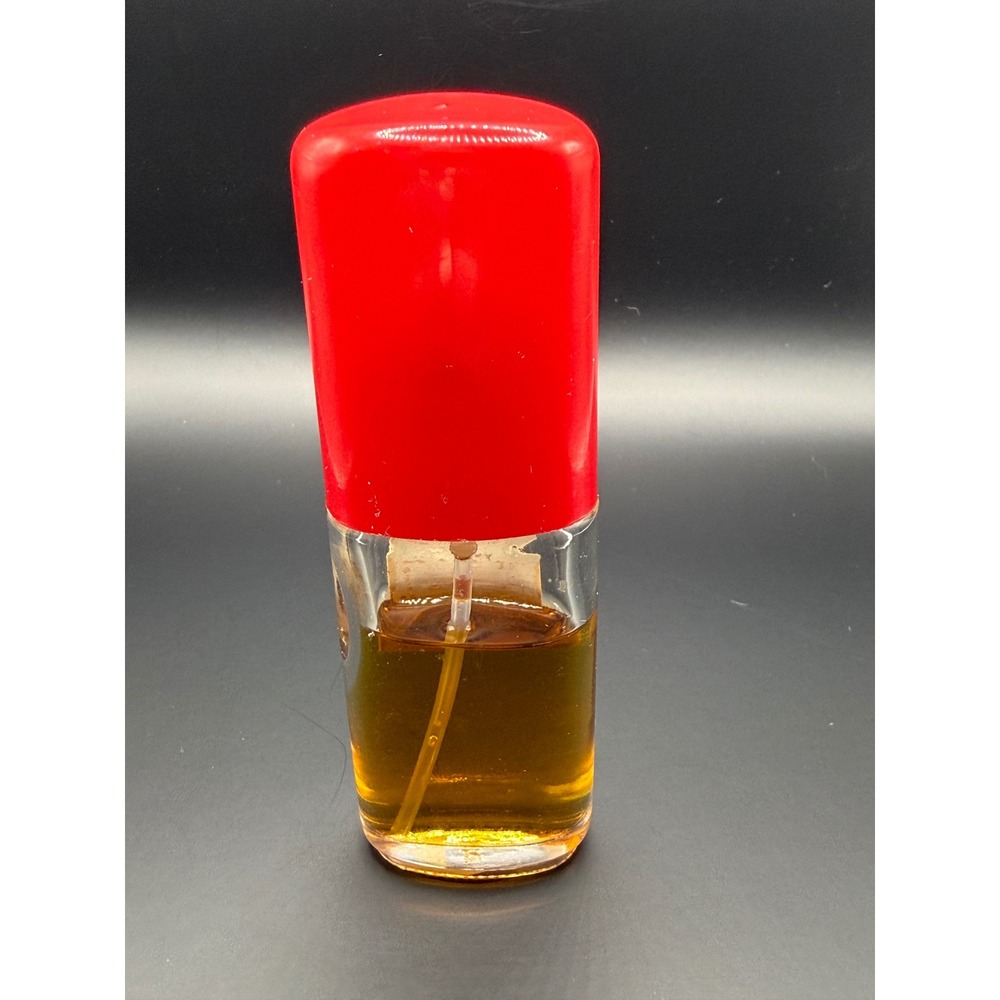 Vintage Milano Italy Perfume .5 fl oz 15 ml Dist ICF Inc Red Cap Glass Bottle